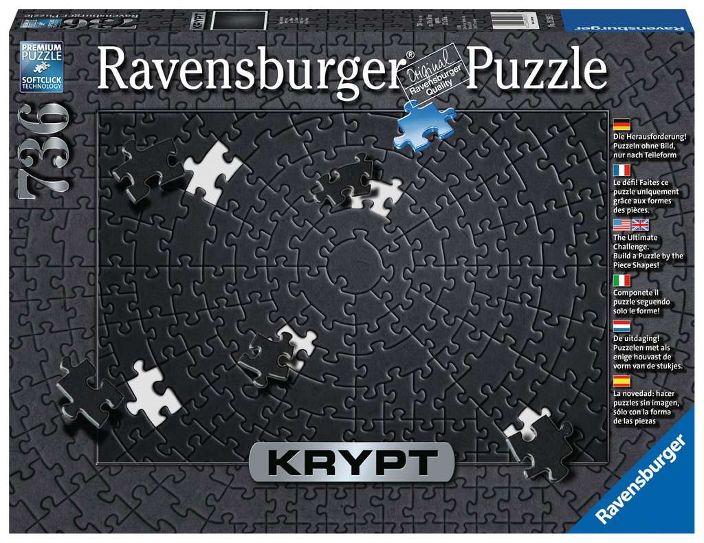 Krypt Black (736 pc puzzle)