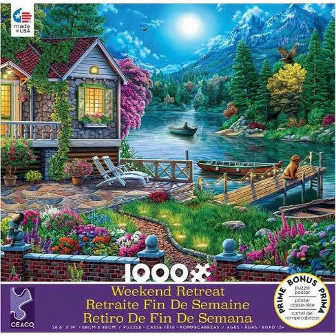 Weekend Retreat: Lakehouse (1000 pc puzzle)