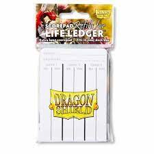 Dragon Shield: Life Ledger Scorepad Refills (3ct)