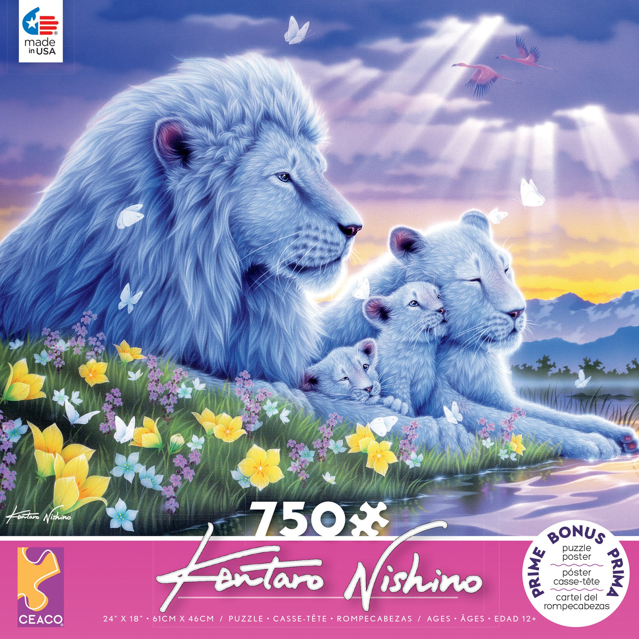Kentaro Nishino: Lion's Happiest Moments (750 pc puzzle)