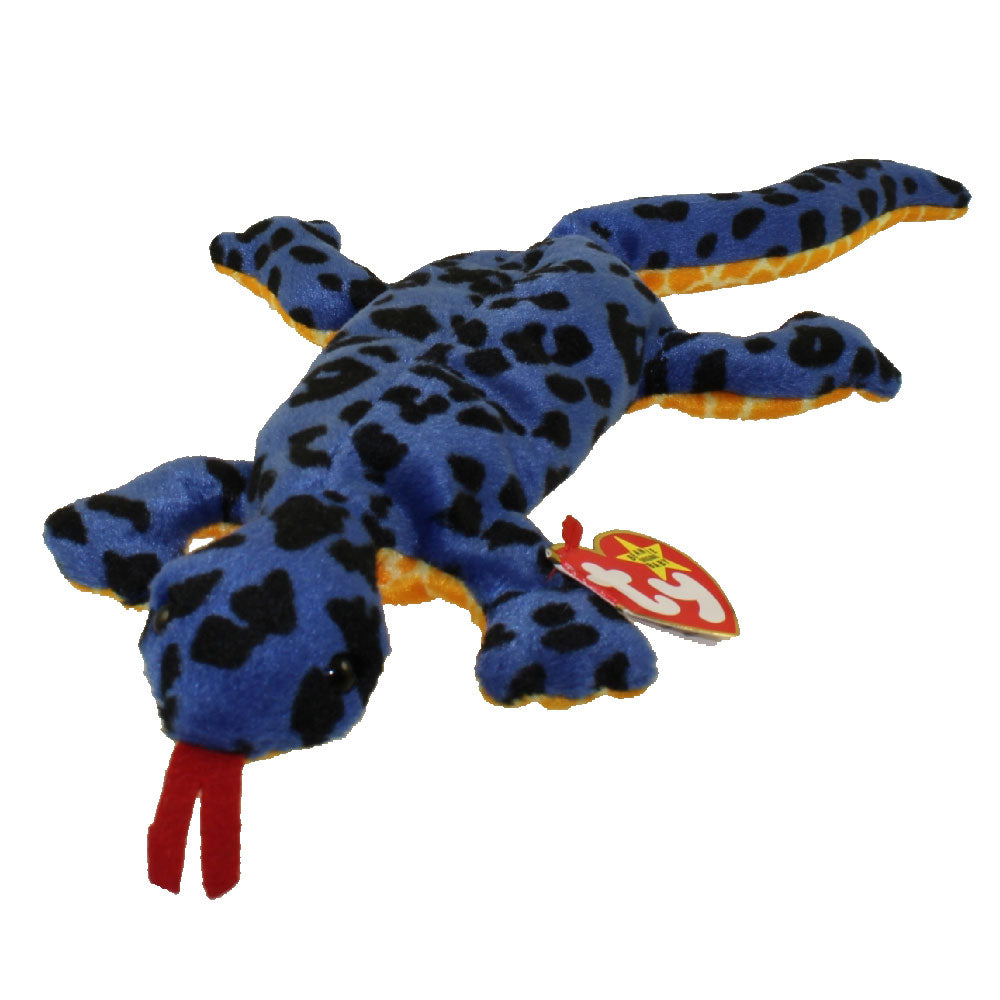 Beanie Baby: Lizzy the Lizard (Blue Body)