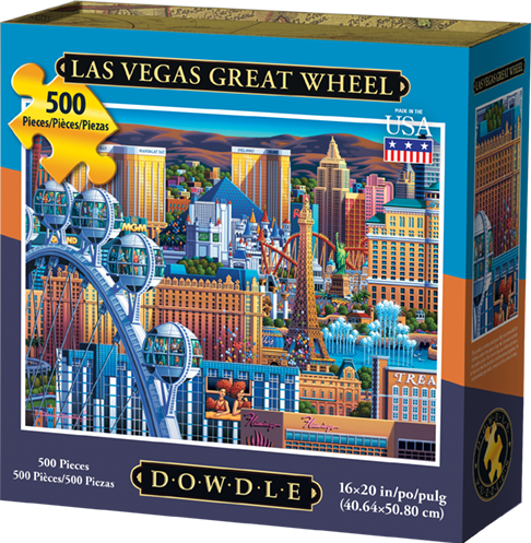 Las Vegas Great Wheel (500 pc puzzle)