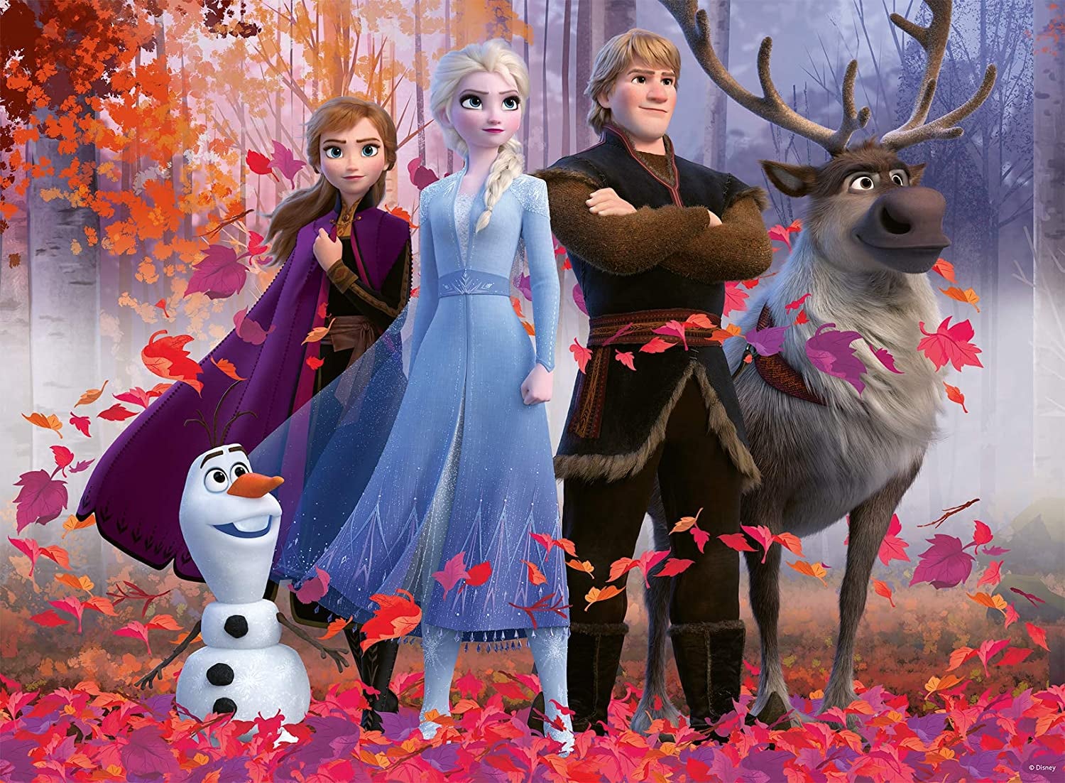 Frozen 2: Magic of the Forest (100 pc puzzle)