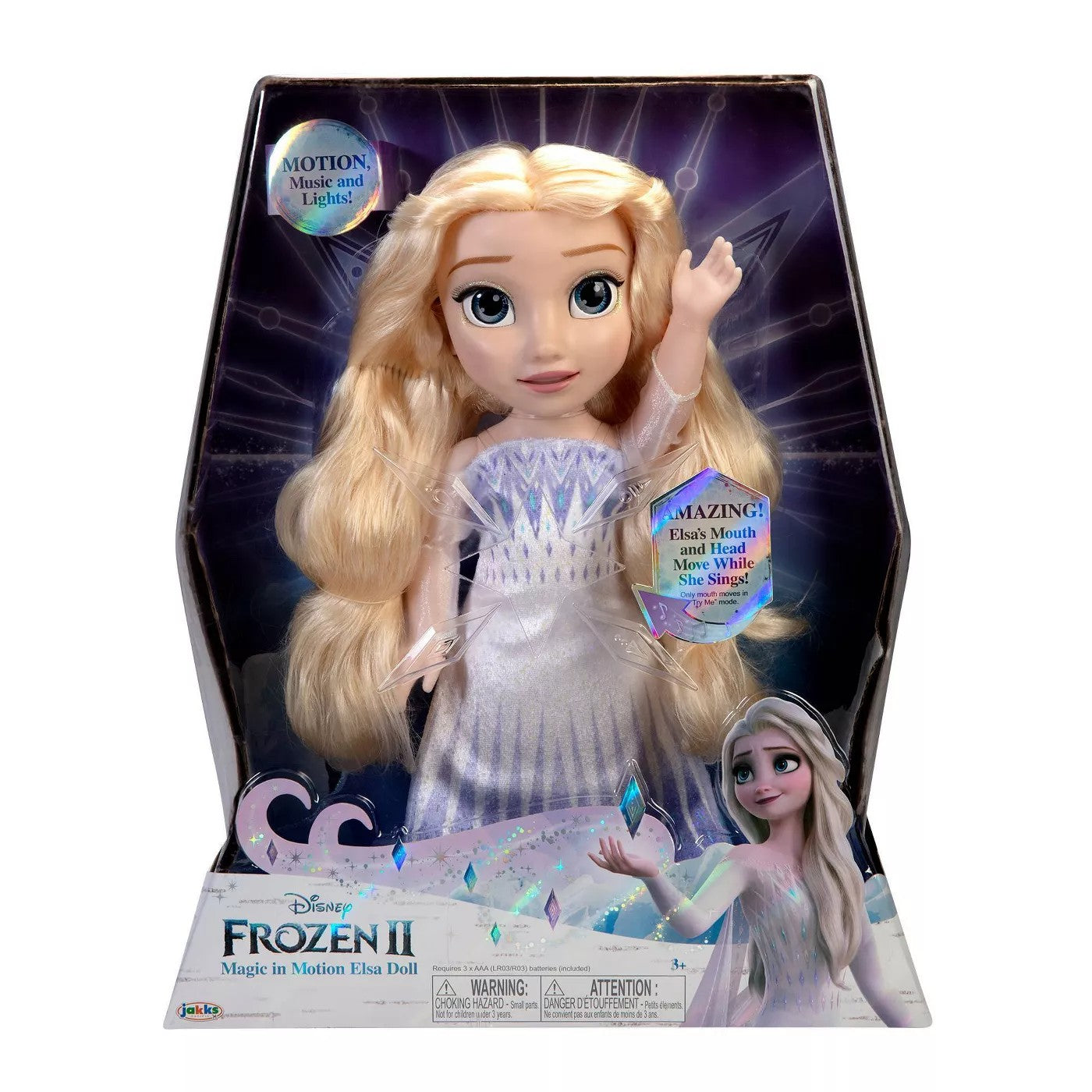 Frozen II: Magic in Motion Elsa Doll