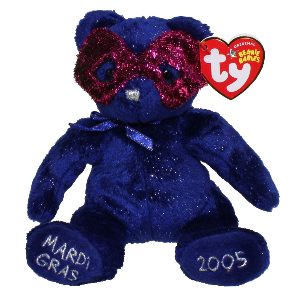 Beanie Baby: Mardi Gras the Bear