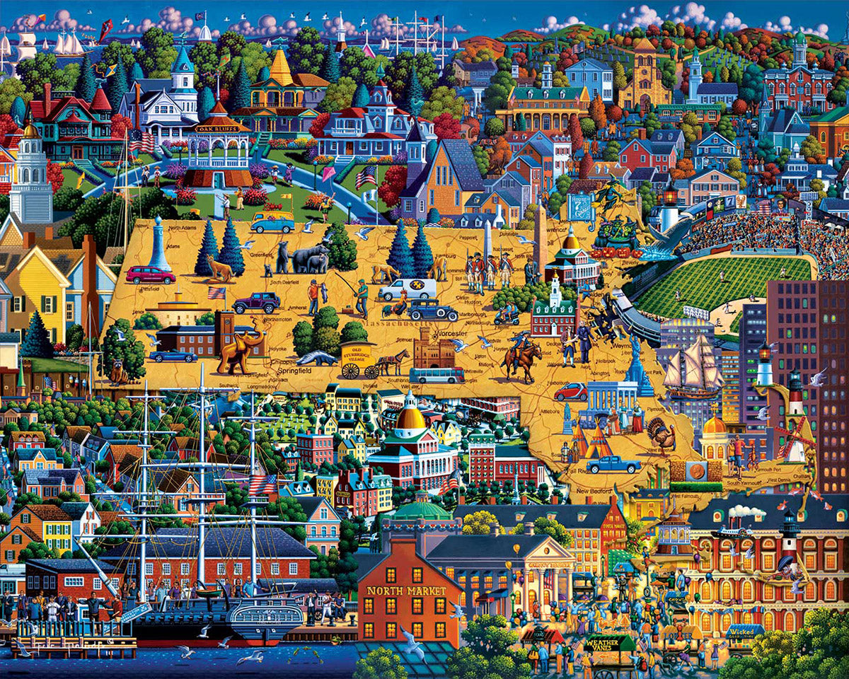 Best of Massachusetts (500 pc puzzle)