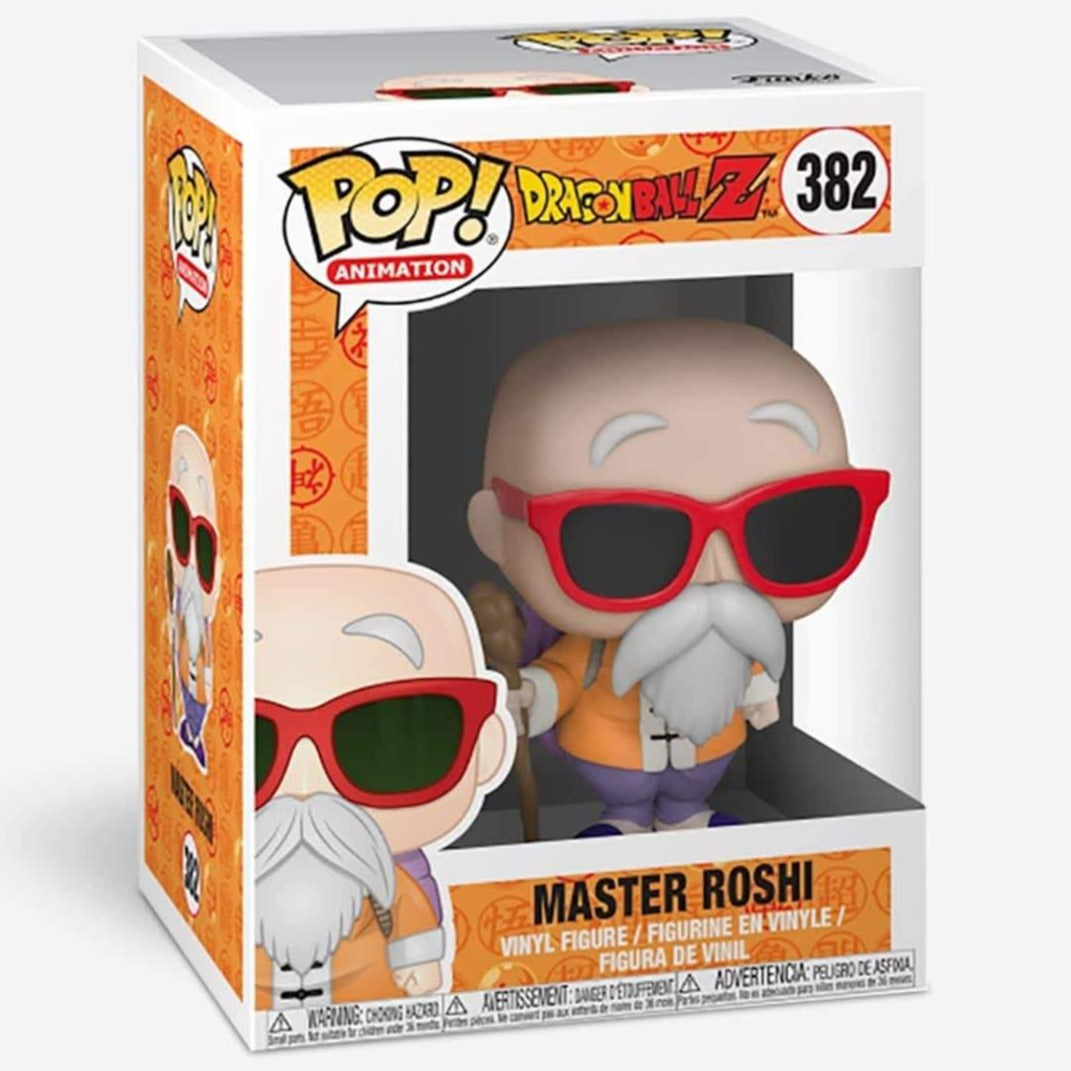 Dragon Ball Z: Master Roshi with Staff Pop! Vinyl Figure (382)