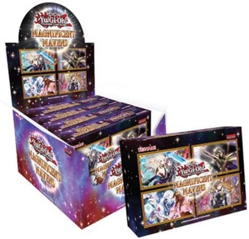 Yu-Gi-Oh! 2022 Holiday Box Magnificent Mavens Display
