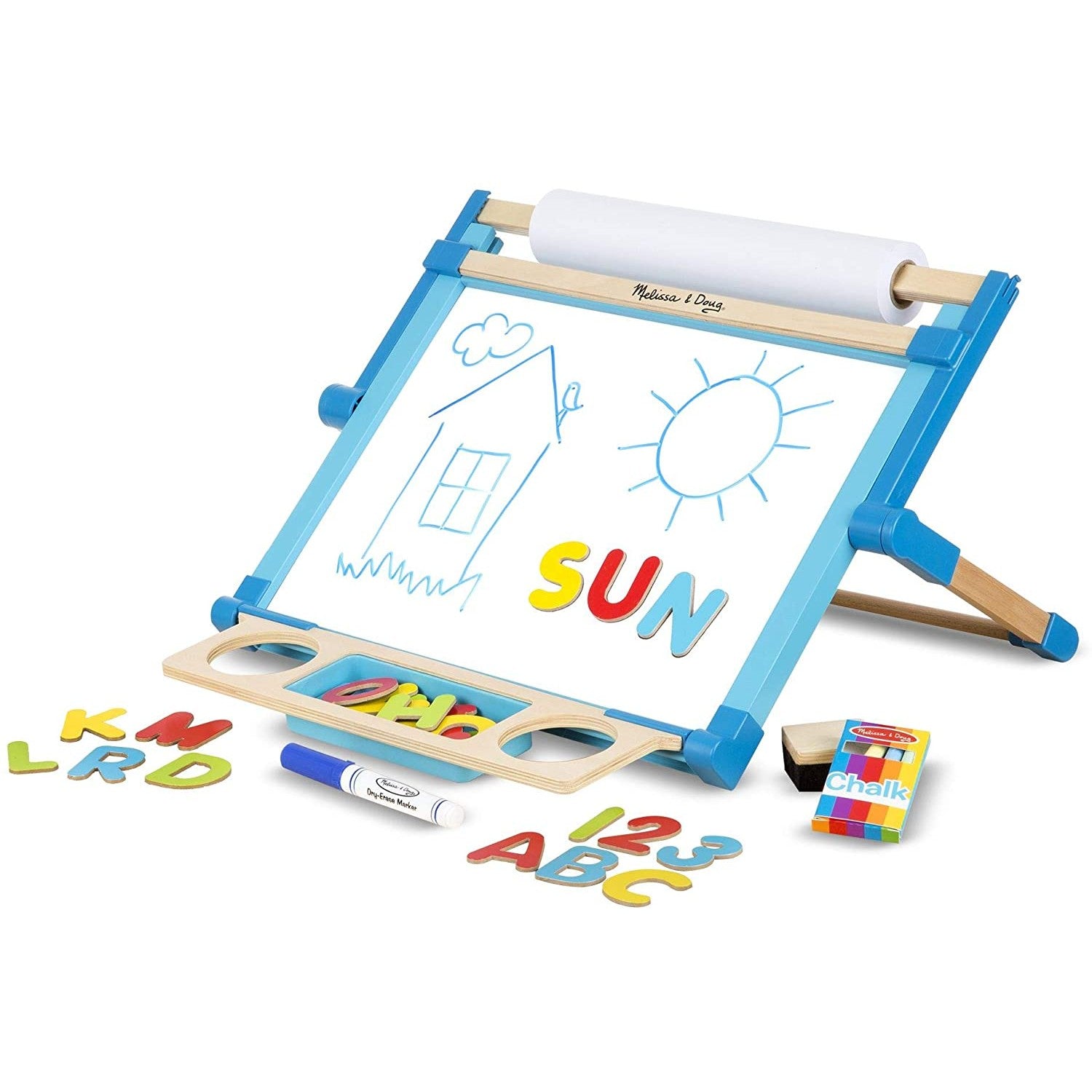 Double-Sided Magnetic Tabletop Easel