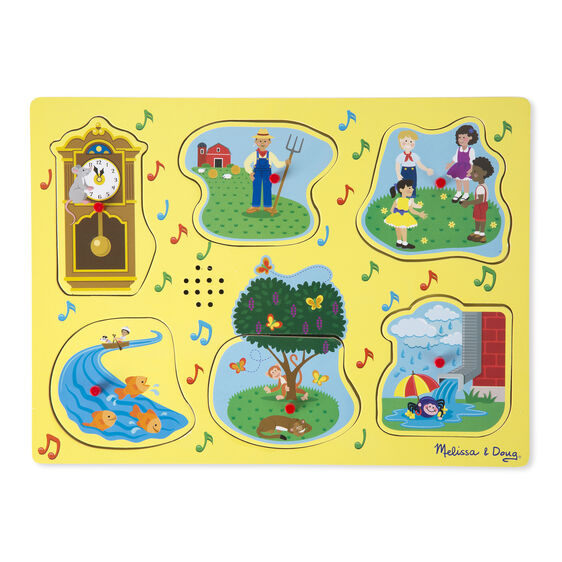 Sing-Along Nursery Rhymes Sound Puzzle (Yellow)