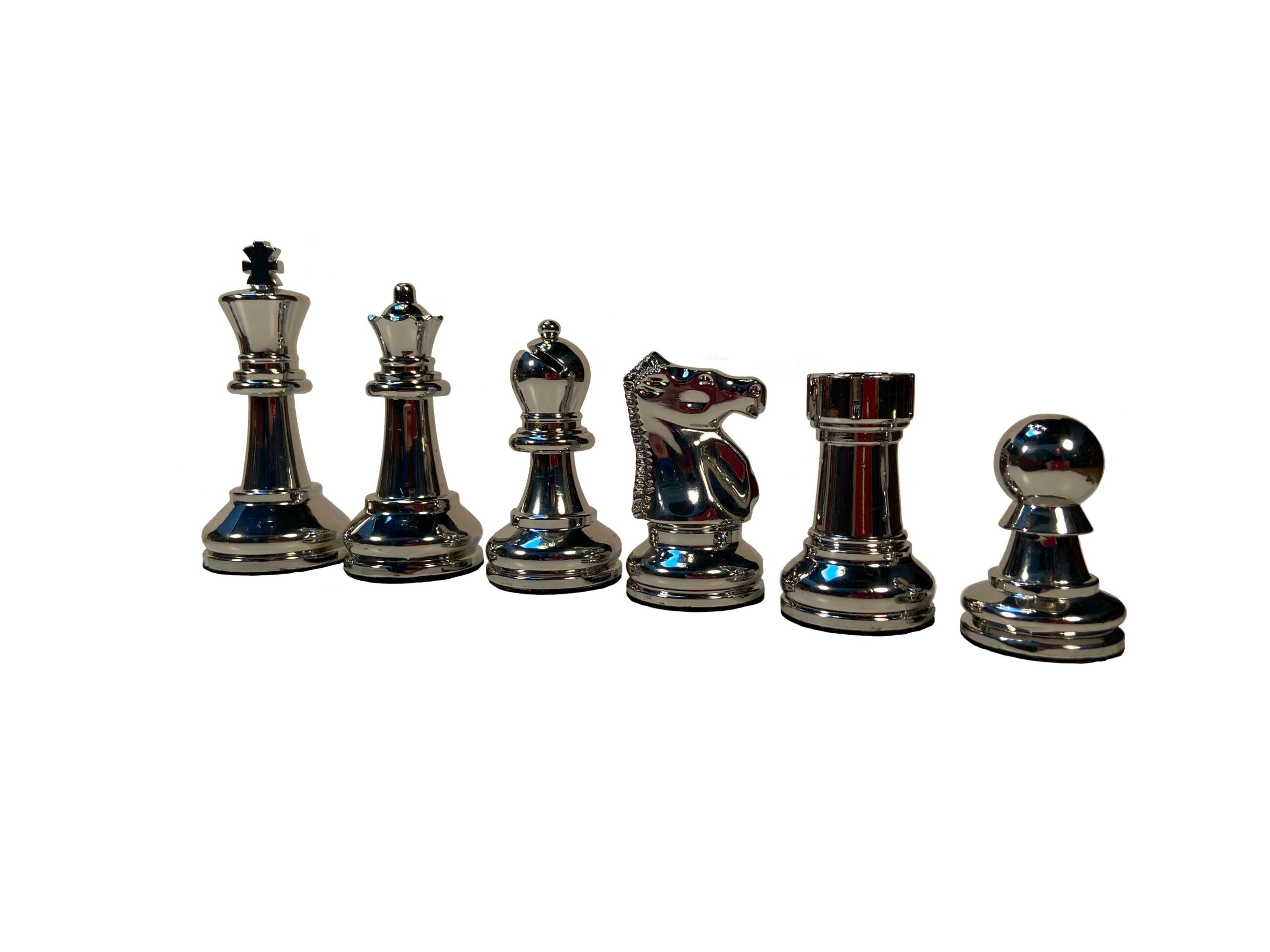 Bobby Fischer Metal Ultimate Chess Pieces