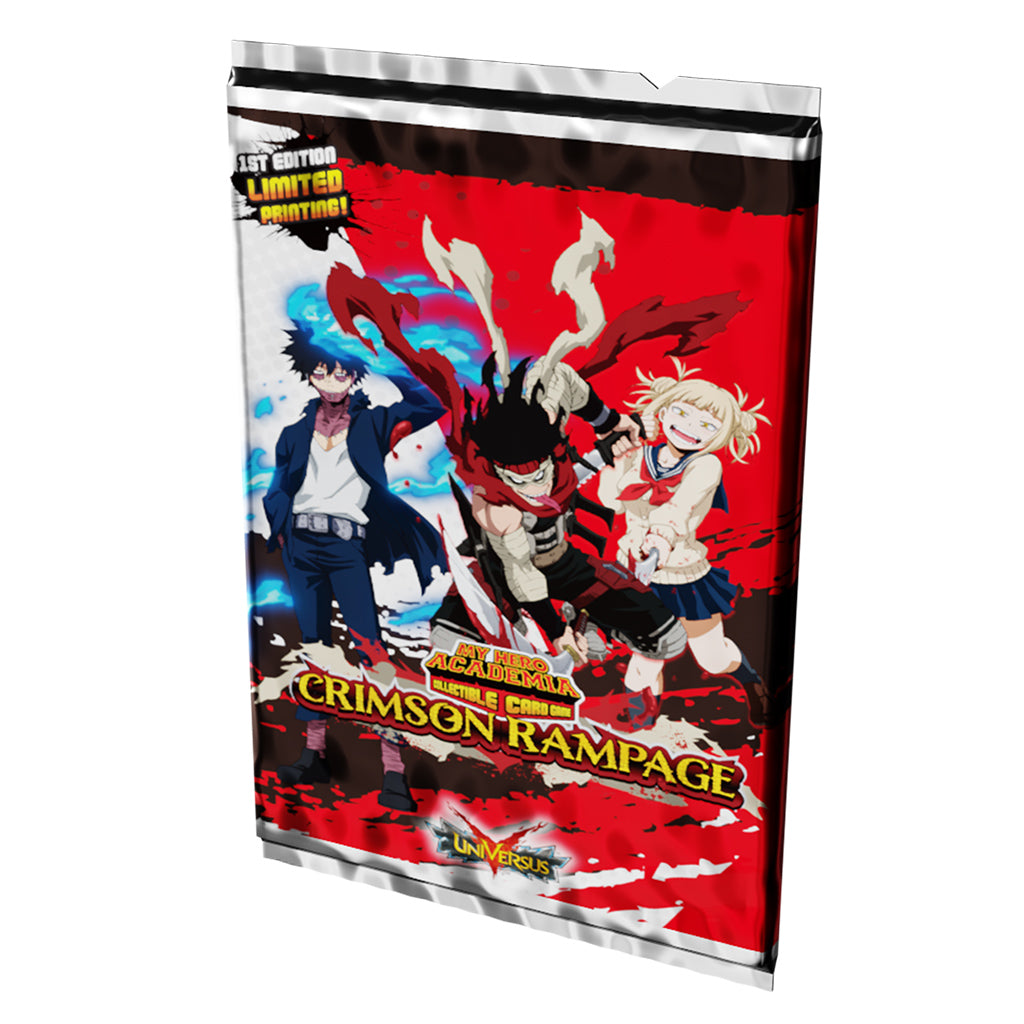 My Hero Academia CCG: Series 2 - Crimson Rampage Booster Pack