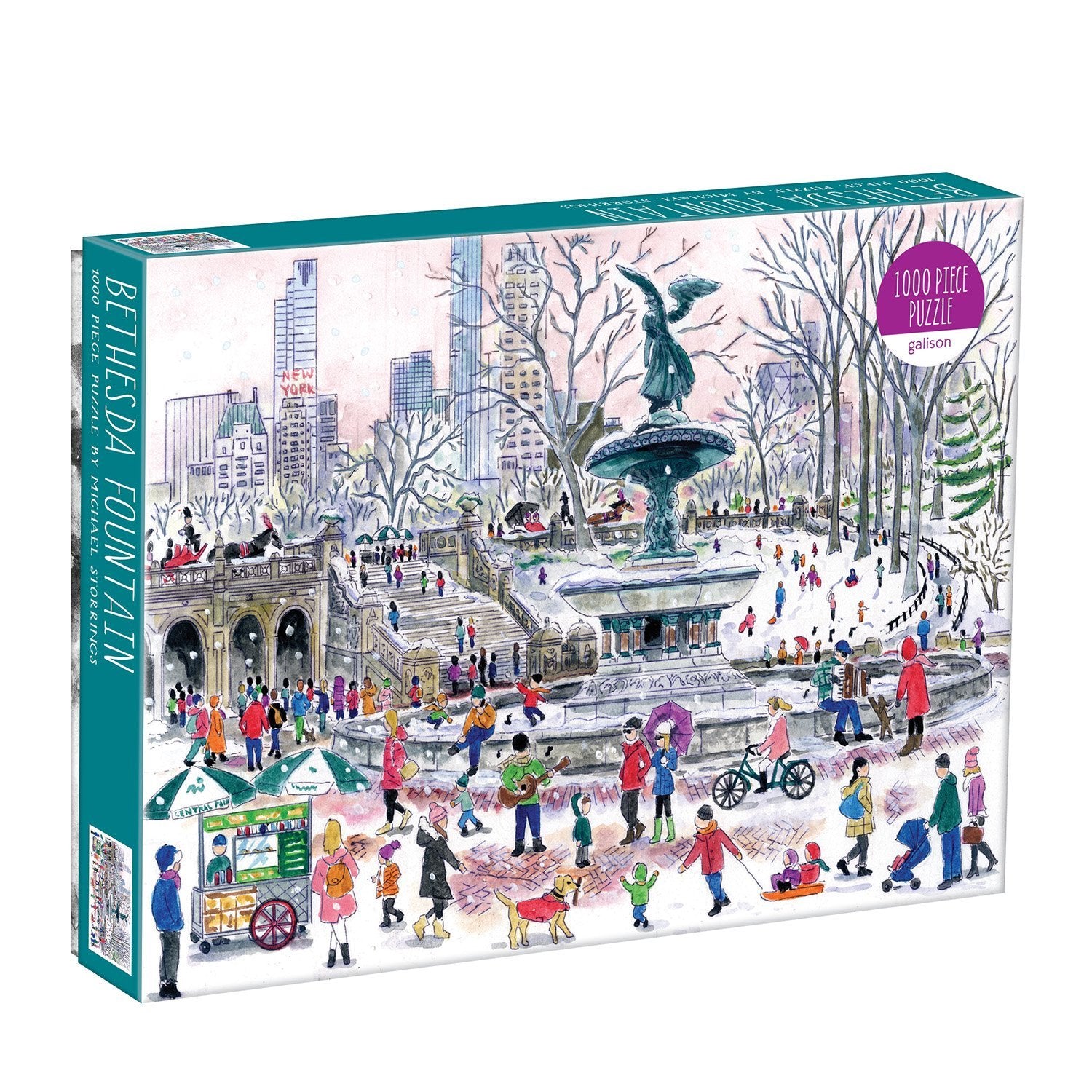 Bethesda Fountain by Michael Storrings (1000 pc puzzle)