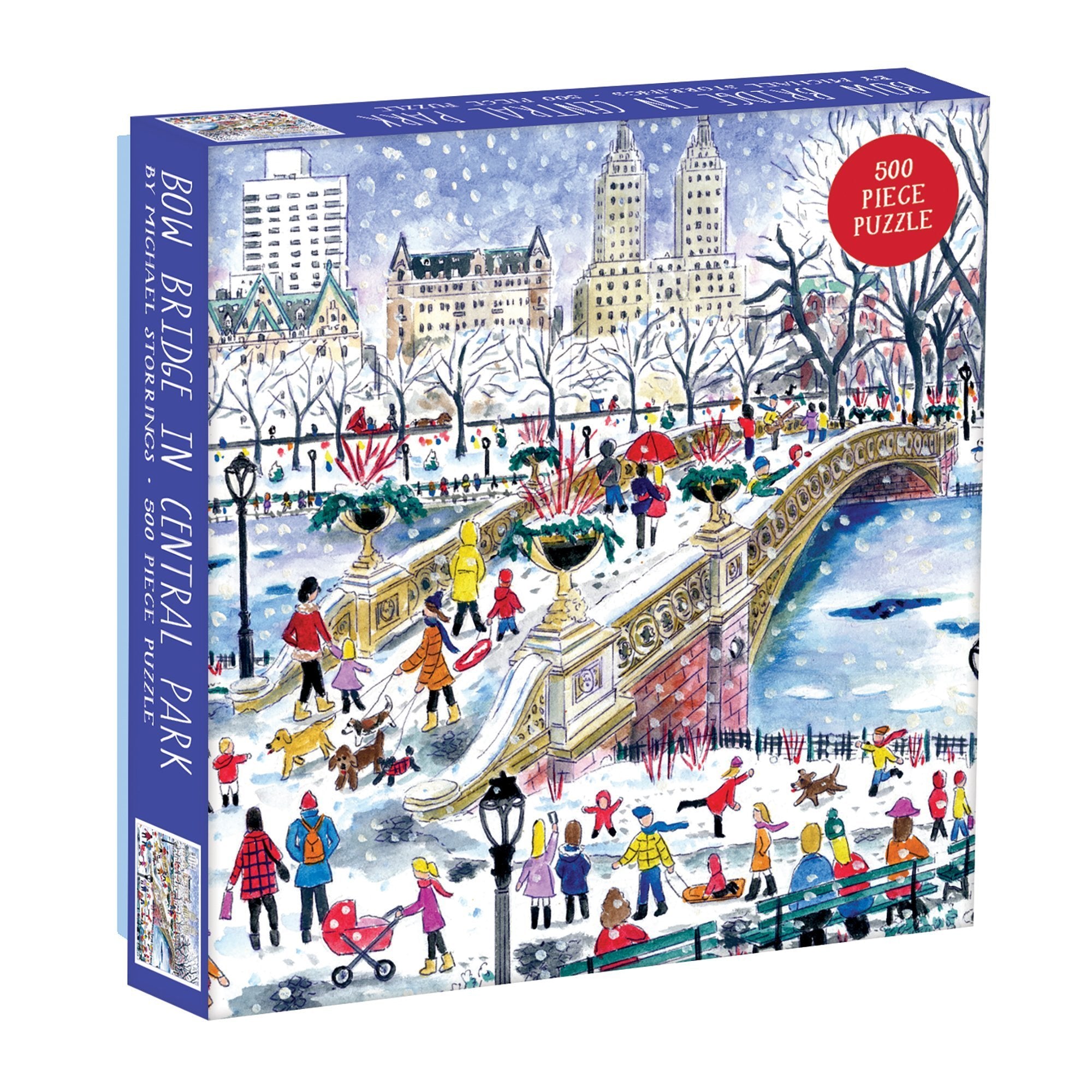 Bow Bridge in Central Park by Michael Storrings (500 pc puzzle)