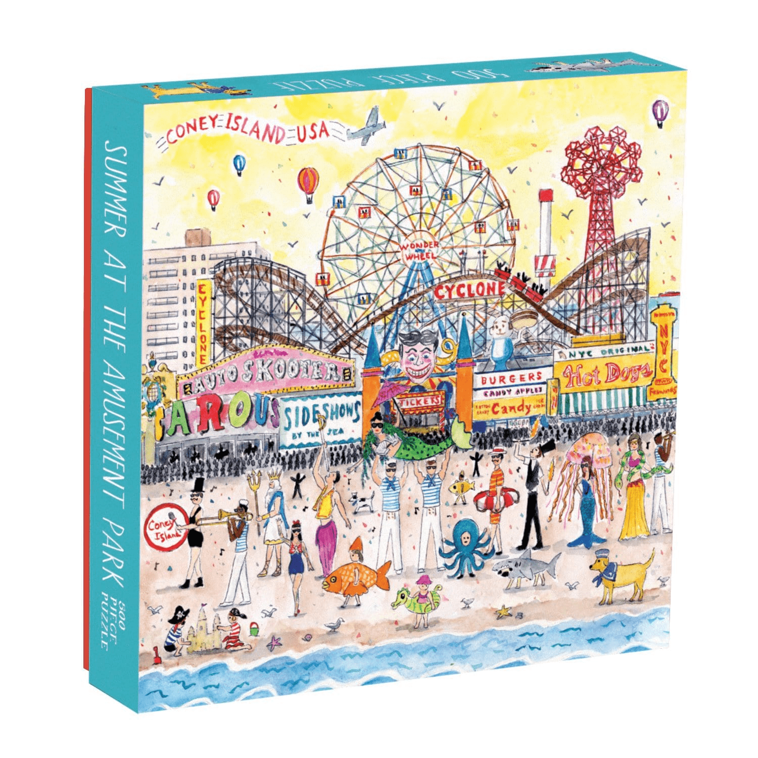 Summer at the Amusement Park by Michael Storrings (500 pc puzzle)