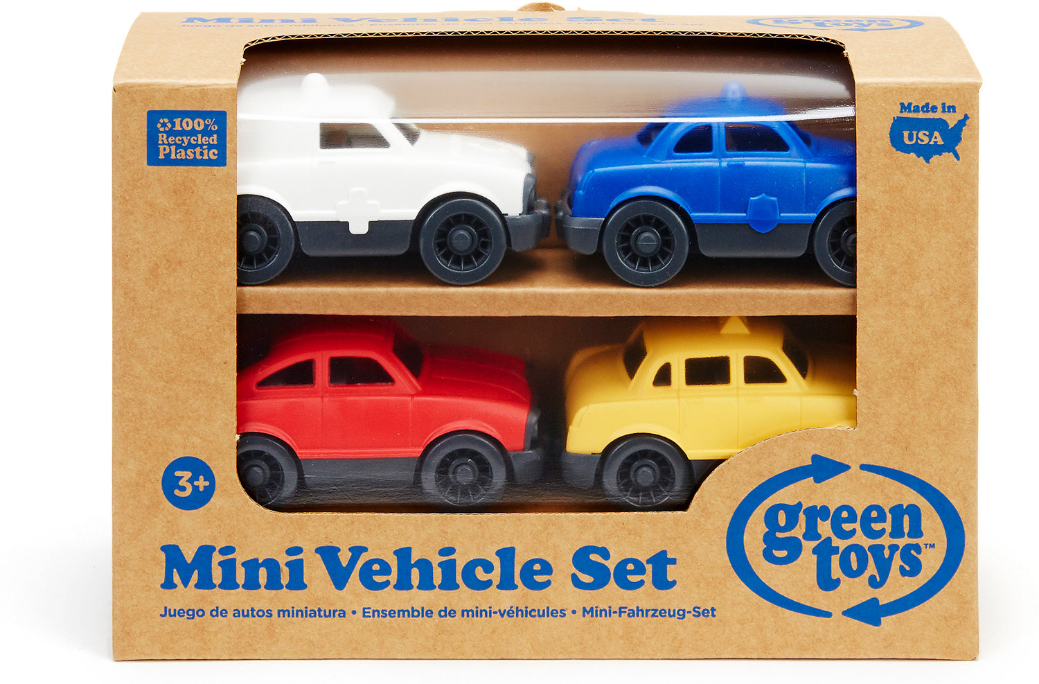 Mini Vehicle 4-Pack
