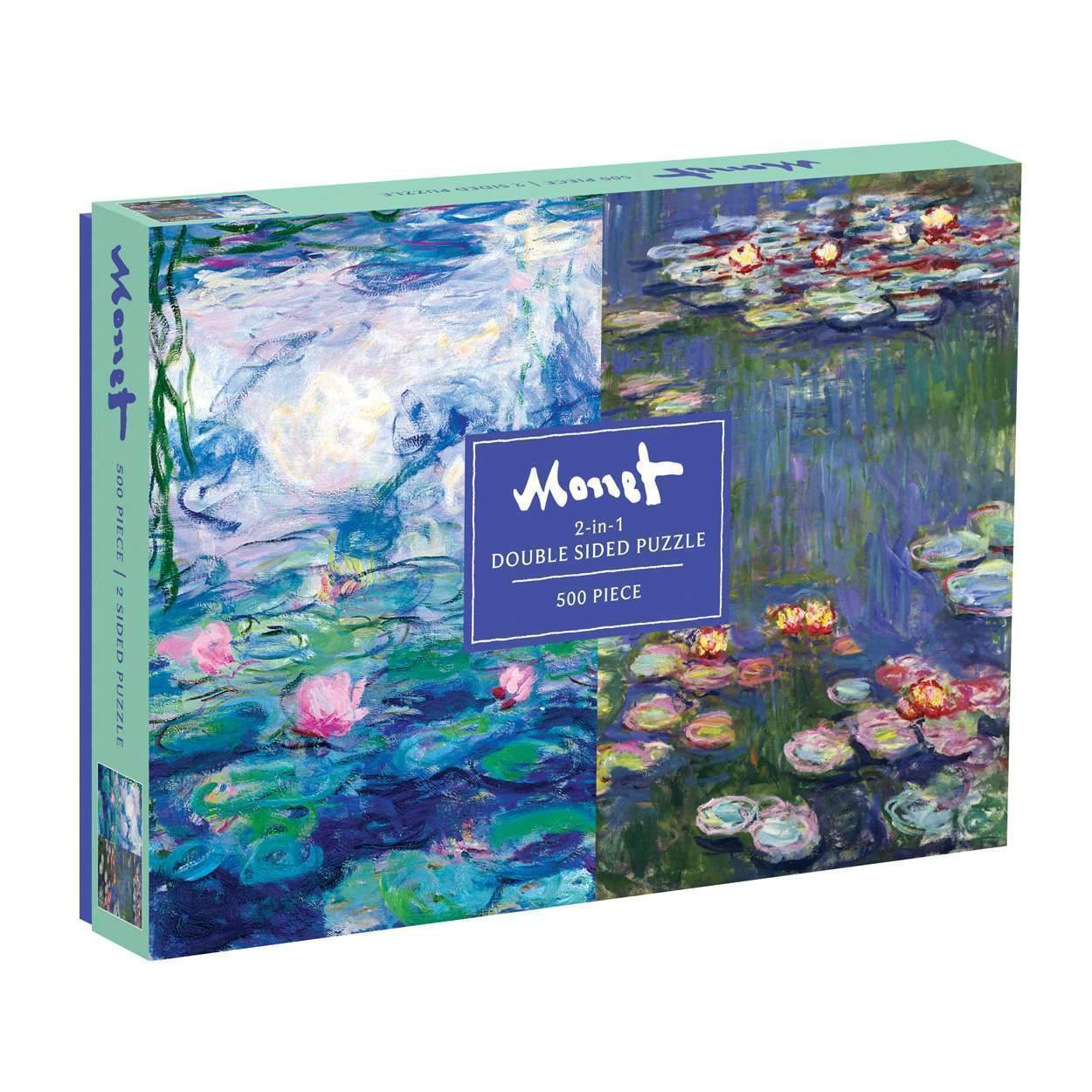 Monet 2-in-1 Double Sided Puzzle (500 pc)