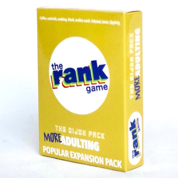 The Rank Game Expansion Pack: MORE Expansion Pack