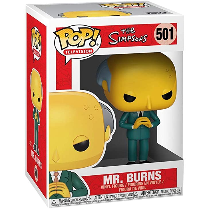 The Simpsons: Mr. Burns Pop! Vinyl Figure (501)