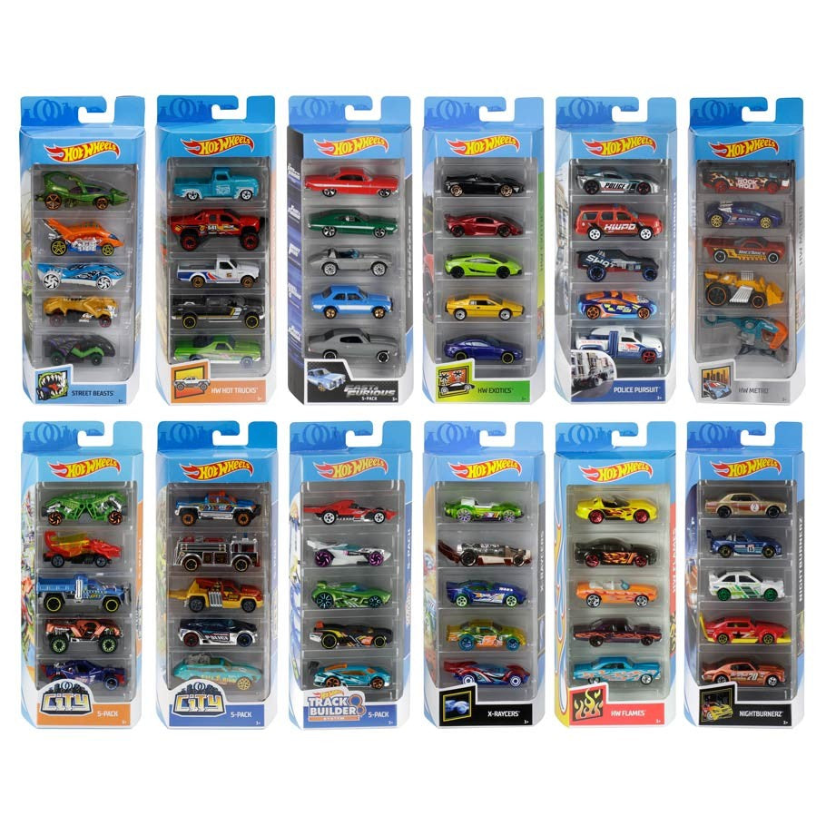 Hot Wheels: 5 Pack (Assorted)