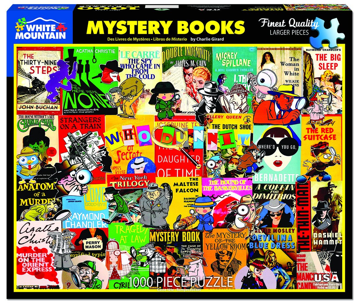 Mystery Books (1000 pc puzzle)