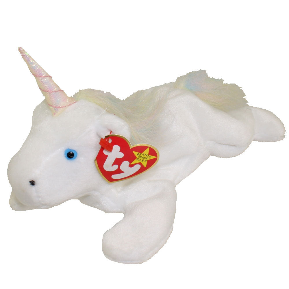 Beanie Baby: Mystic the Unicorn (Iridescent Horn, Rainbow Mane)