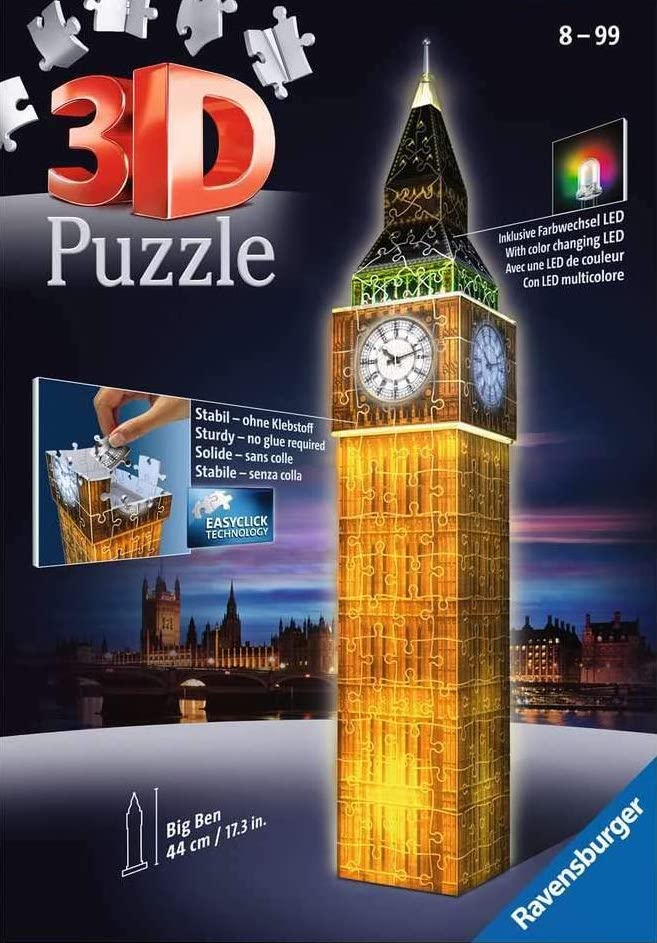 Big Ben Night Edition 3D Puzzle