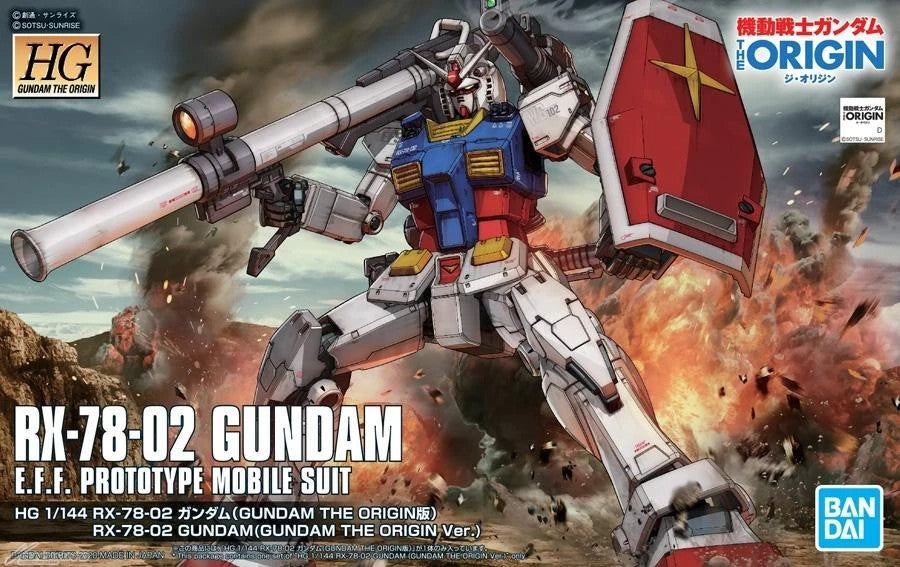 RX-78-02 Gundam The Origin - 1/144 High Grade