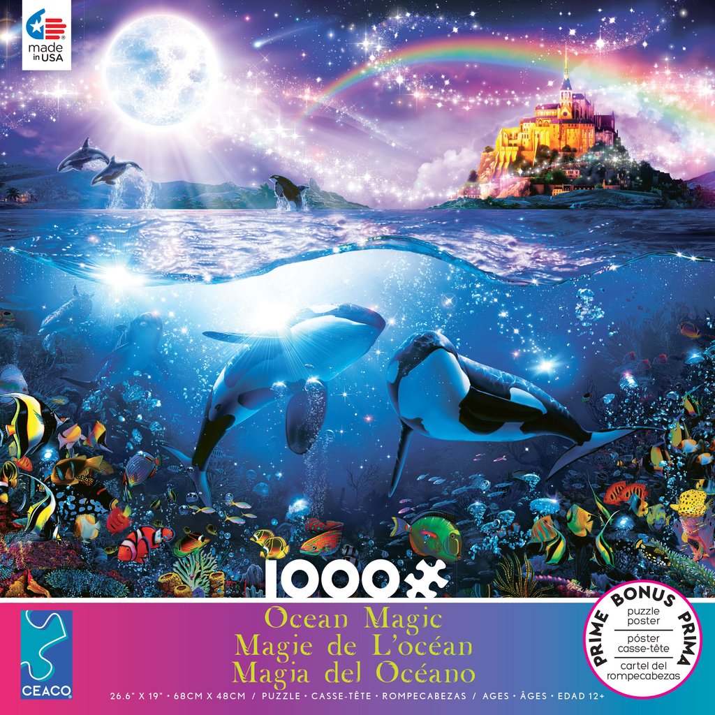 Ocean Magic: Paternoster Rainbow (1000 pc puzzle)