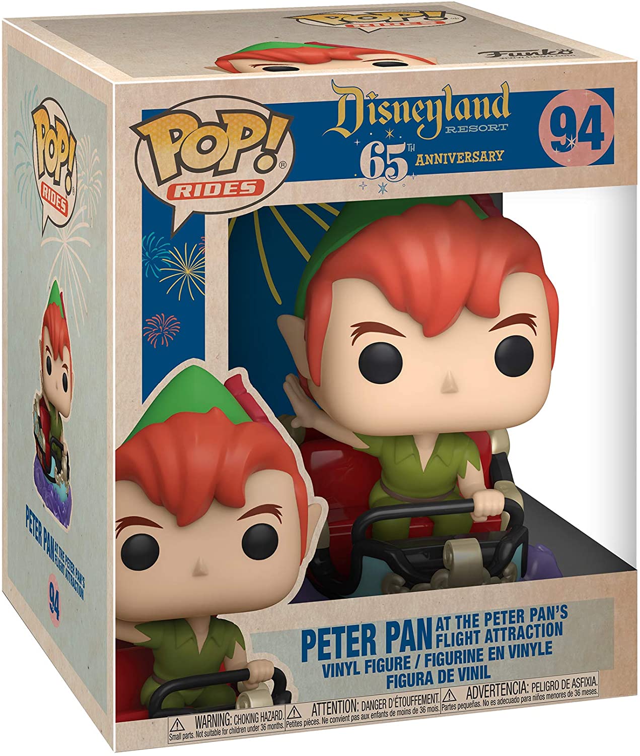 Disney: Peter & Flight Car Pop! Vinyl Figure (94)