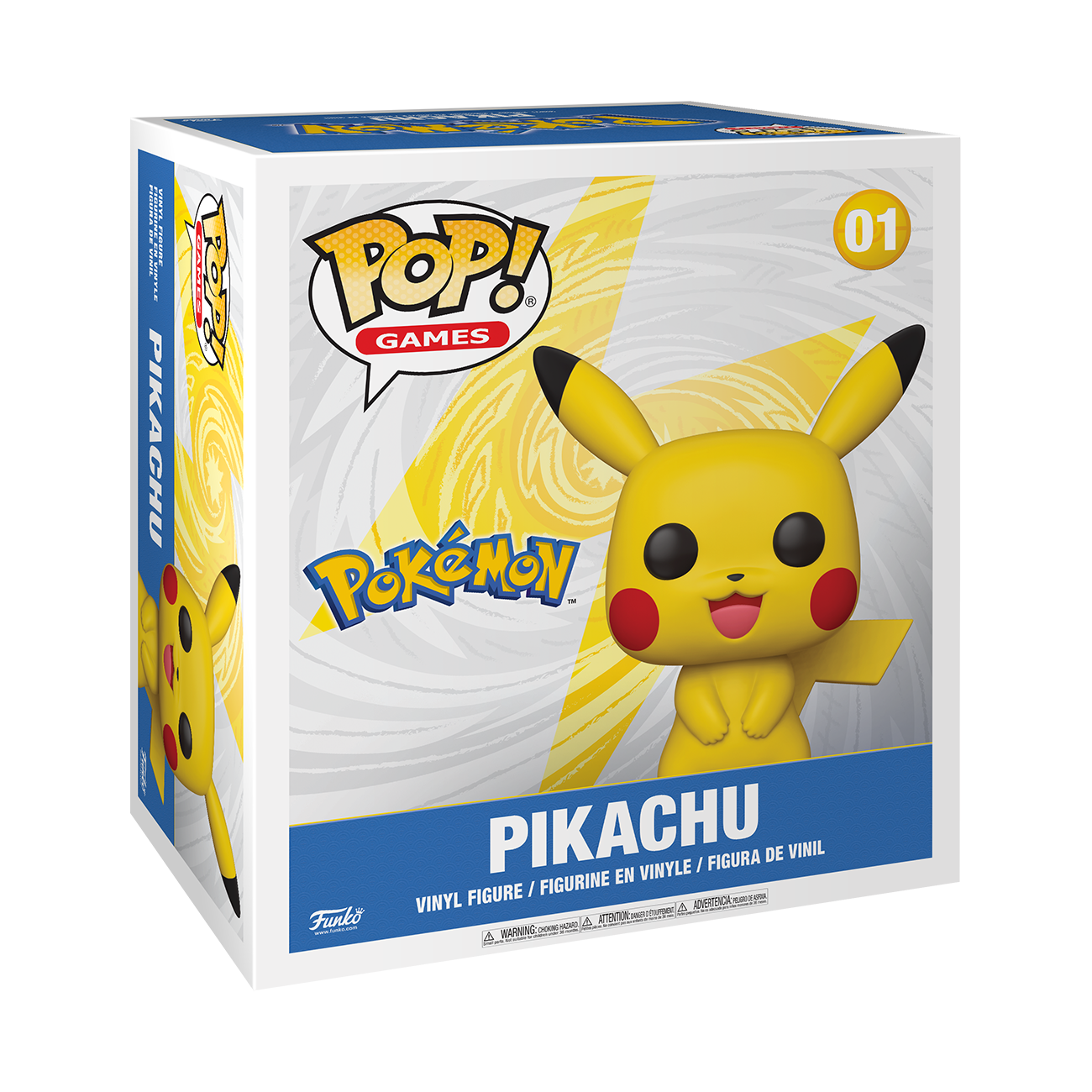 Pokemon: Pikachu 18 in Pop! Vinyl Figure (01)