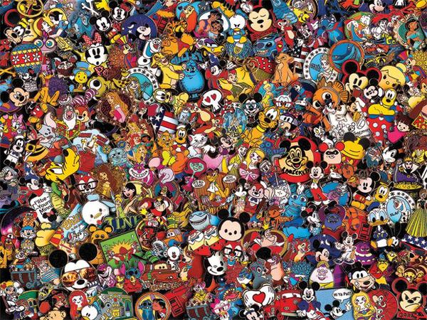 Disney Collection - Collector Pins 750 pc Puzzle