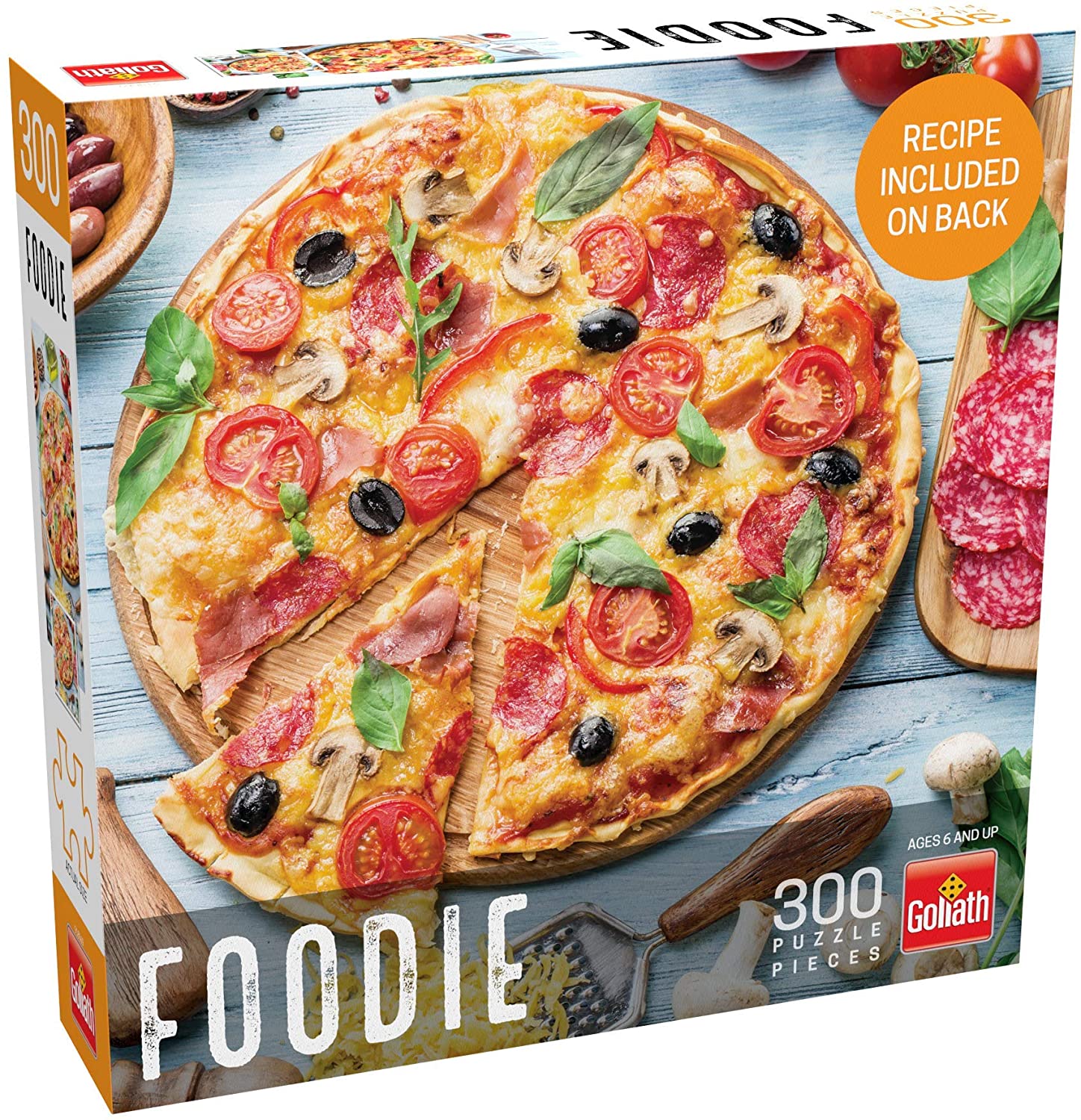Foodie: Pizza Pizza (300pc puzzle)