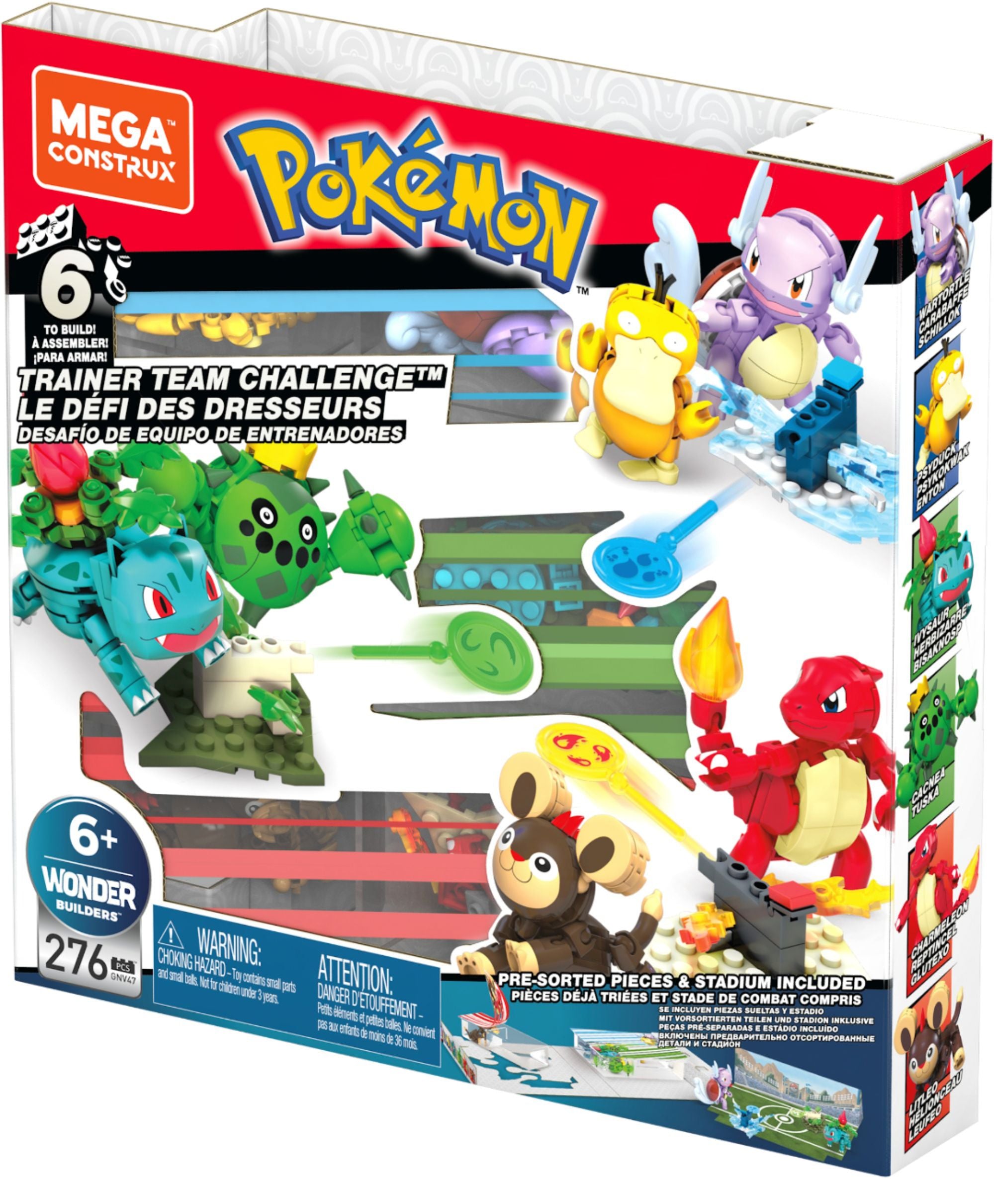 Mega Construx: Pokemon Trainer Team Challenge