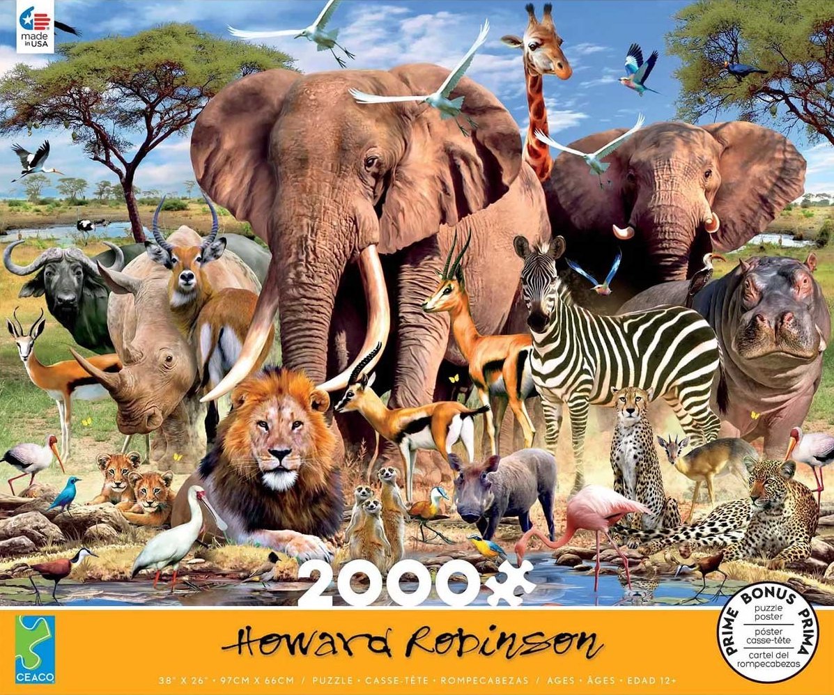 African Plains (2000 pc puzzle)