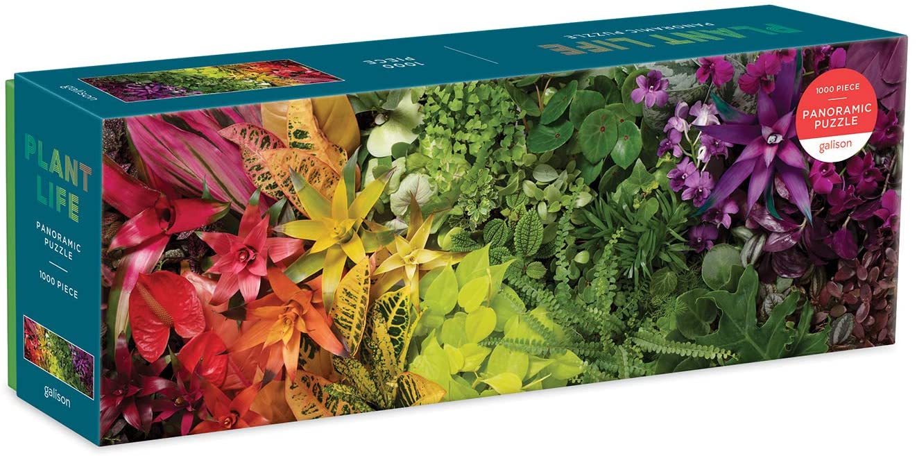 Plant Life Panoramic Jigsaw Puzzle (1000 pc puzzle)