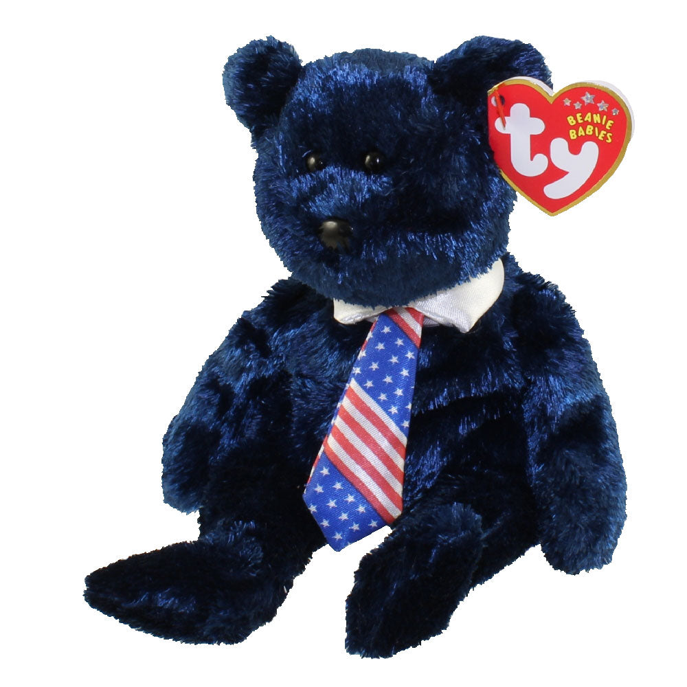 Beanie Baby: Pops the Bear (American Tie)