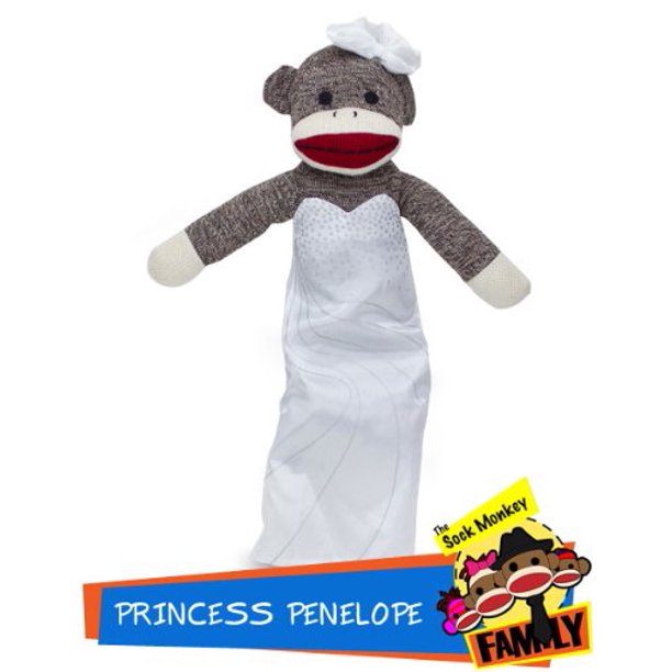 Sock Monkey Family: Princess Penelope