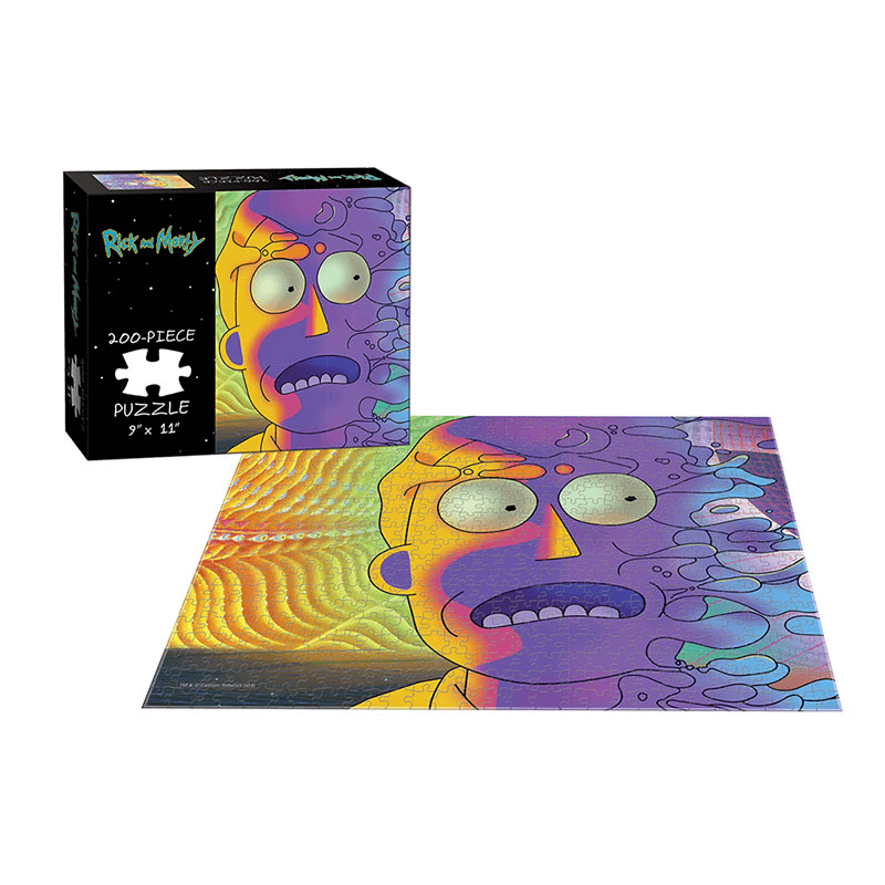 Rick & Morty - Psychedelic Jerry (200 pc puzzle)