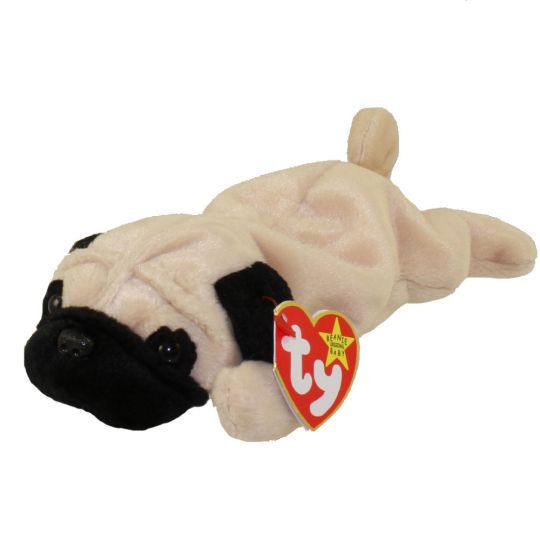 Beanie Baby: Pugsly the Dog (Pug)