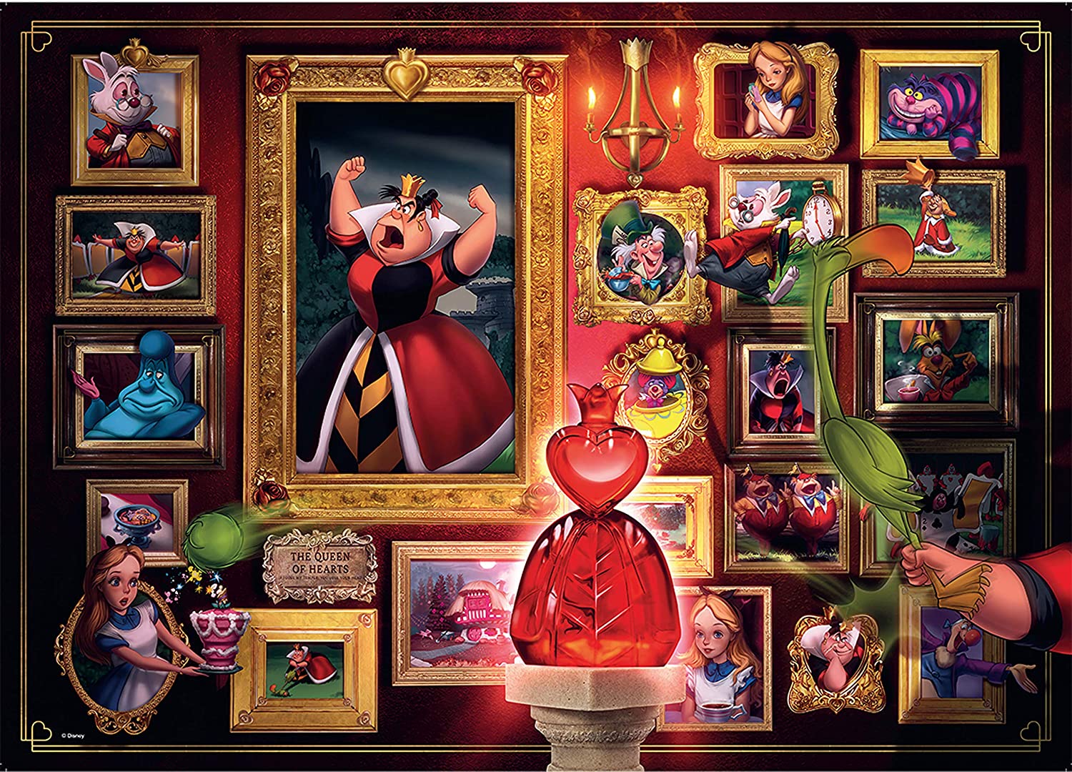 Disney Villainous - Queen of Hearts (1000 pc puzzle)