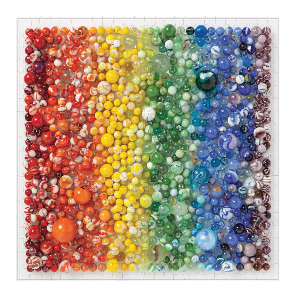 Rainbow Marbles (500 pc puzzle)