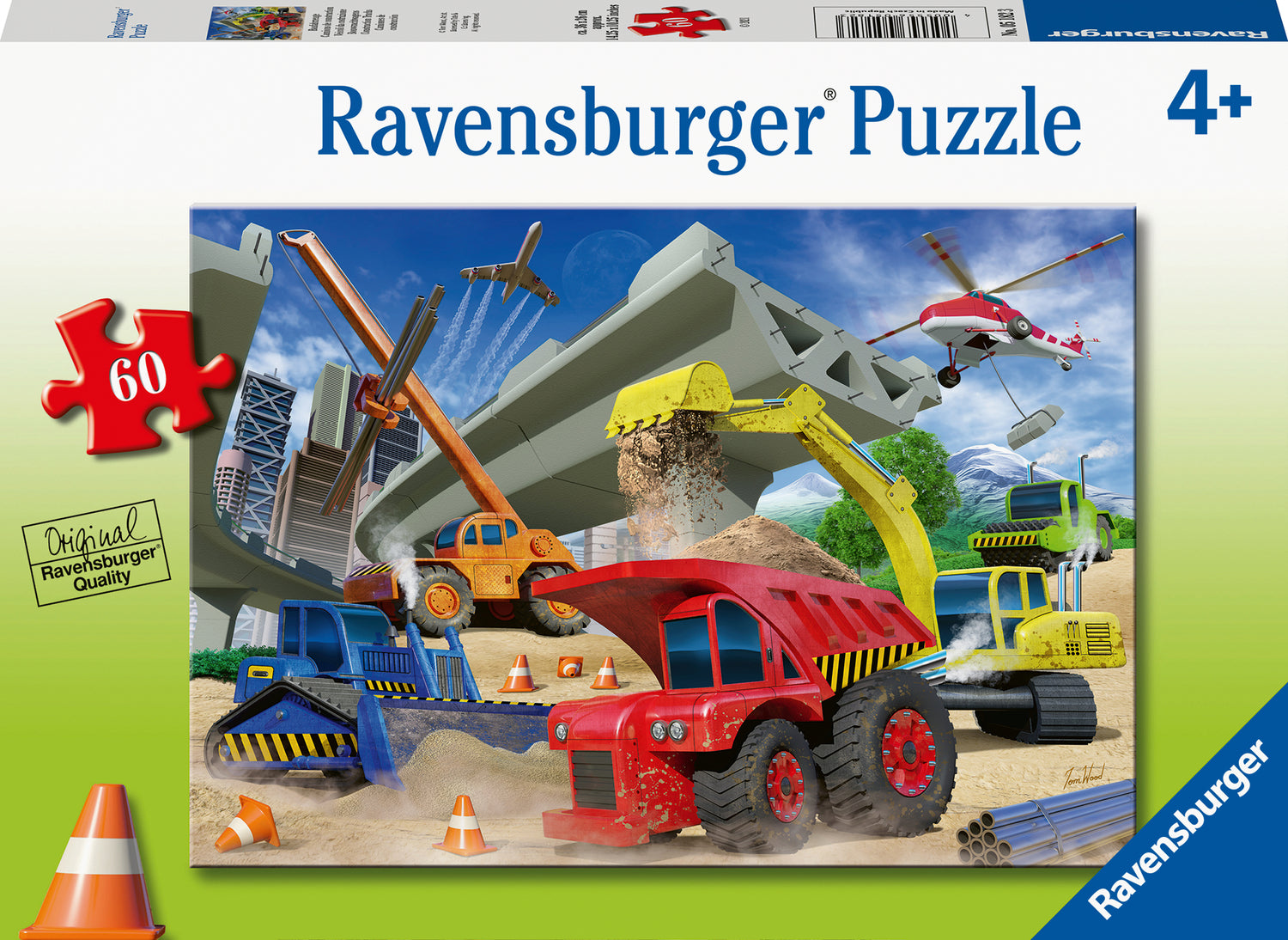 Construction Trucks (60 pc puzzle)