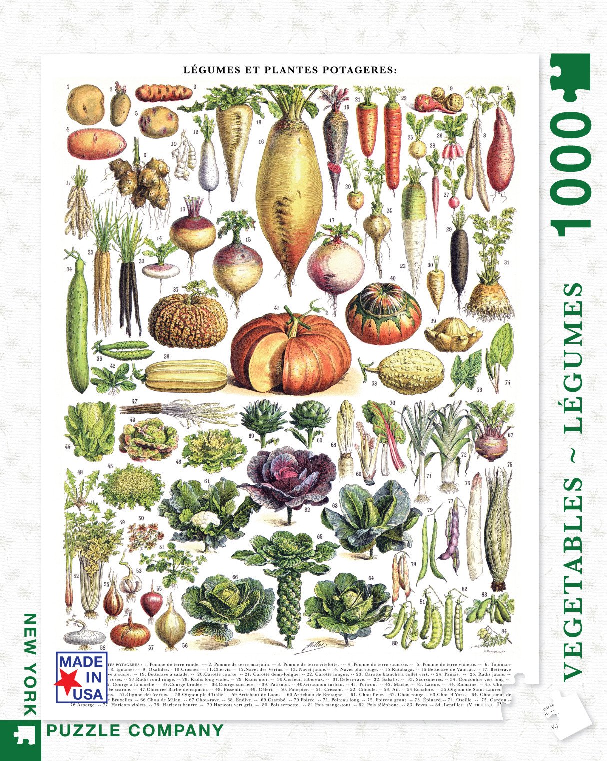 Vegetables ~ Légumes (1000 pc puzzle)