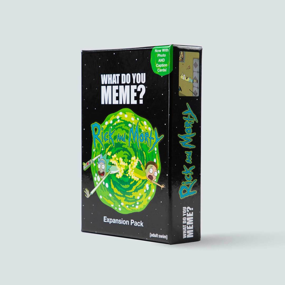 What Do You Meme? Rick and Morty Photo Expansion Pack