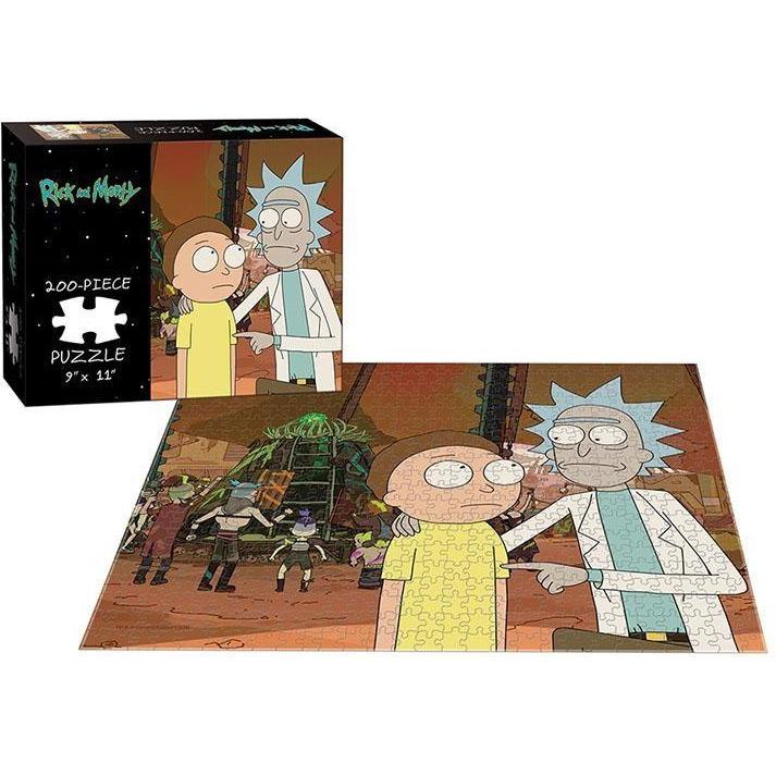 Rick & Morty - Rickmancing the Stone (200 pc puzzle)