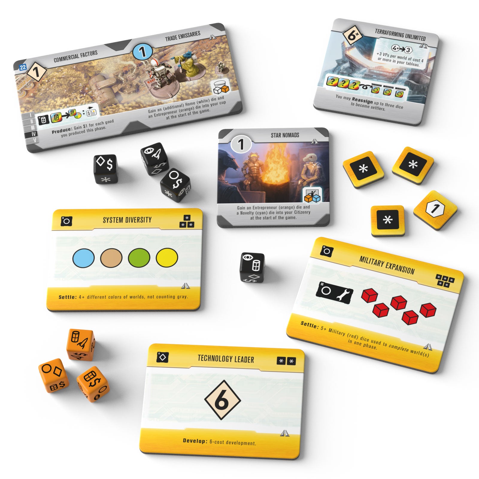 Roll for the Galaxy: Ambition Expansion