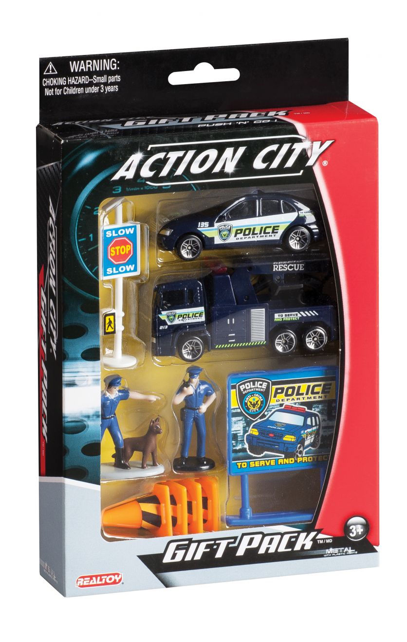 Police Department Vehicle Gift Set (10 Piece)