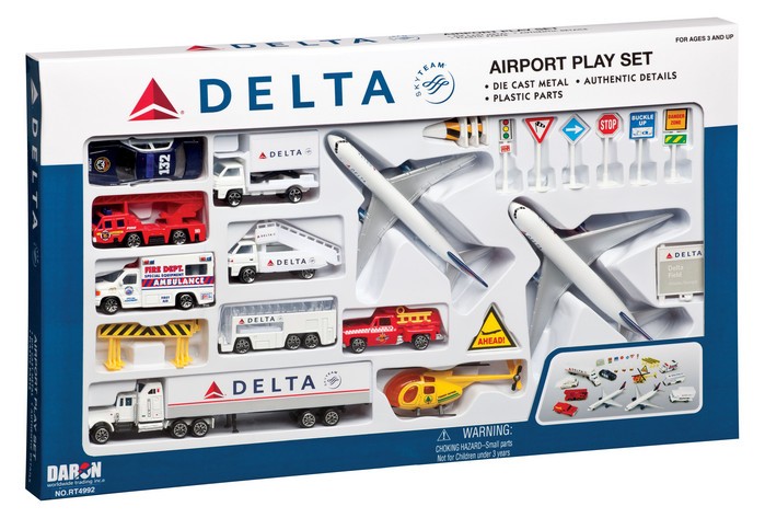 Delta Airlines Large Playset