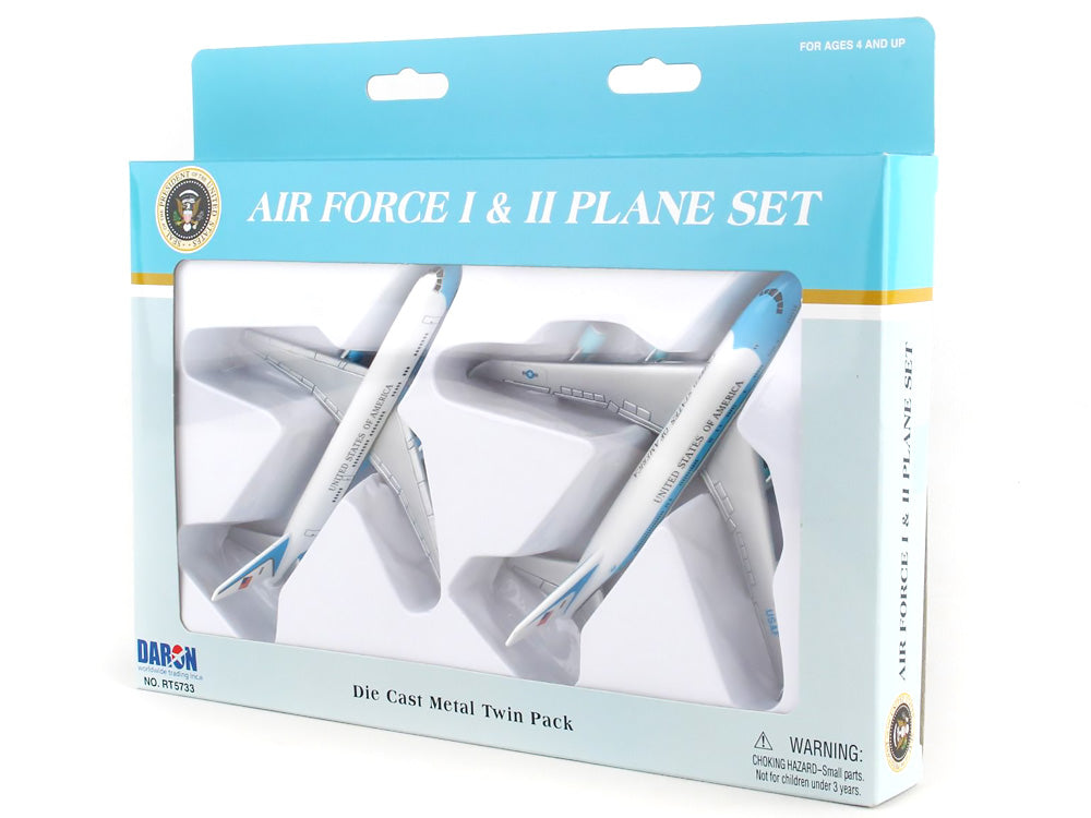 Air Force One and Air Force Two Plane Set